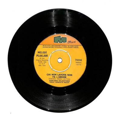 Adriano Celentano - Chi Non Lavora Non Fa LamoreDue Nemici Innamorati(107) PLK16746 - 1