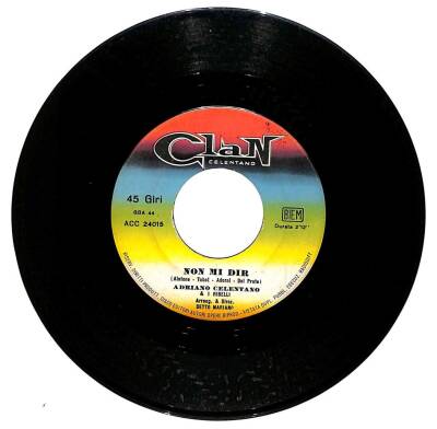 Adriano Celentano - Non Mı Dır - Non Plangero (107) PLK16379 - 1