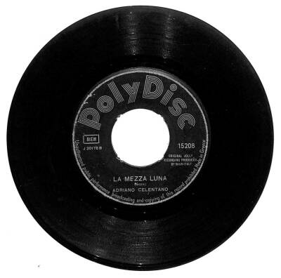 Adriano Celentano - Si e Spento Il Sole - La Mezza Luna (106.5) PLK16386 - 2