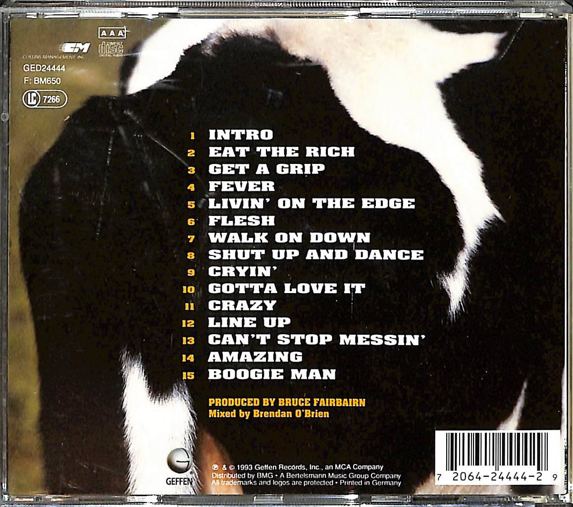 Aerosmith - Get A Grip CD (İkinci El) CD4160 - 2
