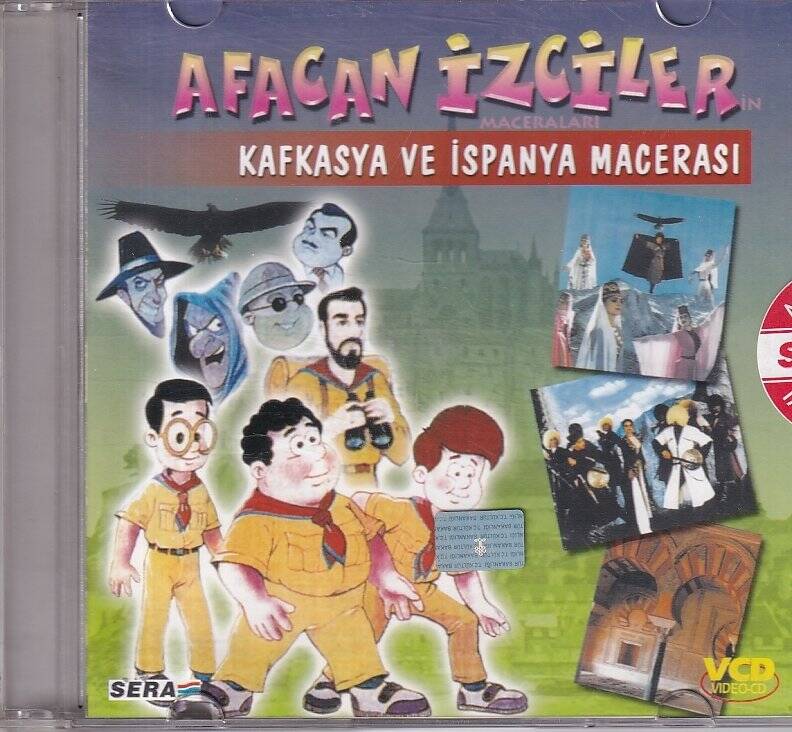 Afacan İzciler Kafkasya Ve İspanya Macerası VCD Film VCD9767 - 1
