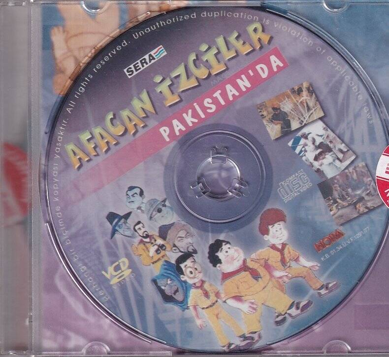 Afacan İzciler Pakistan`da VCD Film VCD9666 - 2