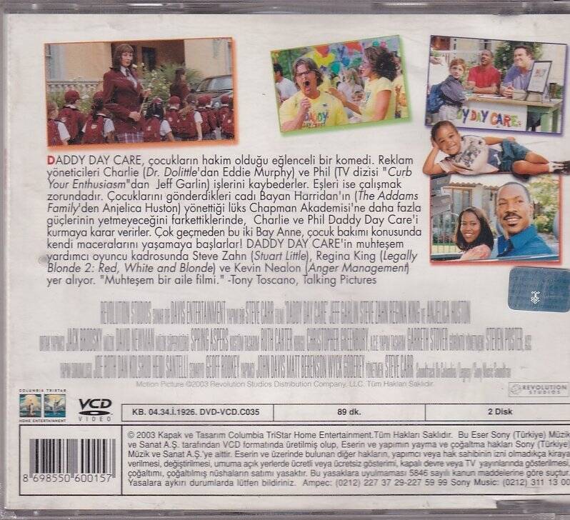 Afacanlar Yuvada Daddy Day Care VCD Film VCD7321 - 2