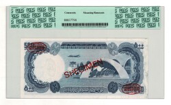 Afganistan 500 Afganis 1967 PCGS 55 YKP8307 - 2