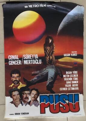 Afiş - Pusu - Cemal Gencer Filim Afişi EFM6160 - 2