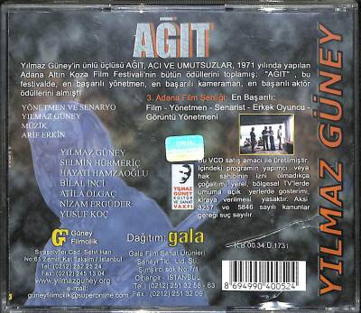Ağıt (Yılmaz Güney) VCD Film (108) VCD21567 - 4