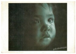 Ağlayan Bebek Kartpostal KRT2314 - Gökçekoleksiyon