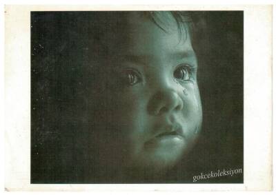 Ağlayan Bebek Kartpostal KRT2314 - 1