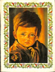 Ağlayan Çocuk Temalı Kartpostal Büyük Boy KRT5679 - Gökçekoleksiyon