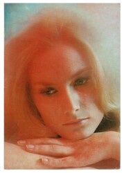 Ağlayan Kadın Büyük Boy Kartpostal KRT9389 - Gökçekoleksiyon