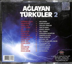 Ağlayan Türküler 2 CD (İkinci El) CD3889 - 2