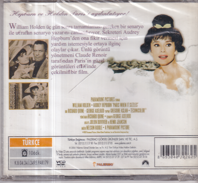 Ağustosta Paris (William Holden) VCD Film VCD11112 - 2