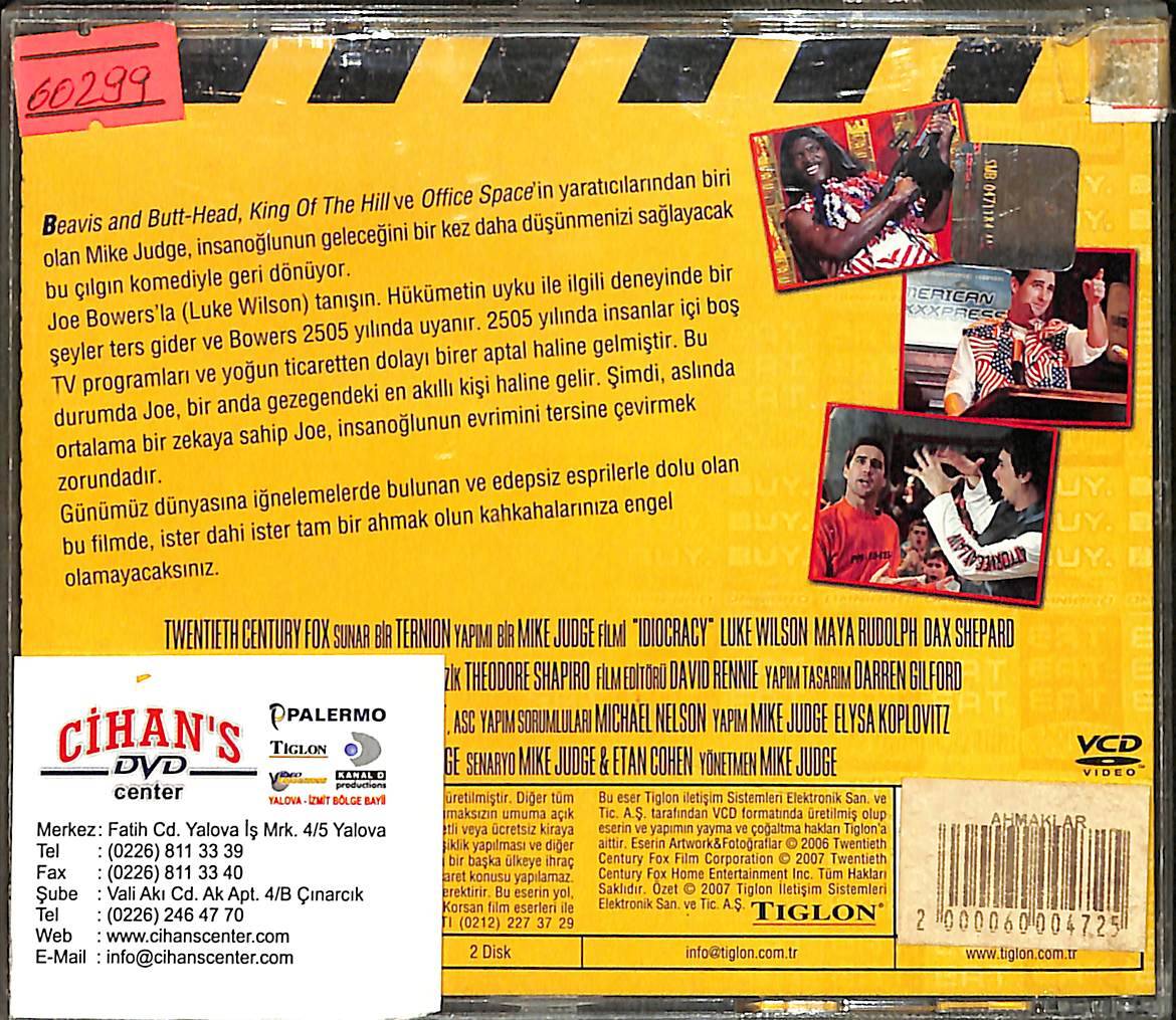 Ahmaklar - Idıocracy VCD Film (İkinci El) VCD27834 - 2
