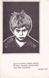 Ahmed Arif Şiirli Kartpostal KRT13505 - Gökçekoleksiyon