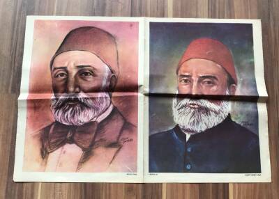 Ahmet Cevdet Paşa - Mithat Paşa Büyük Boy Poster GZ119374 - 1