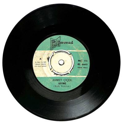 Ahmet Çiçek - Gitme Boyun Büküp İçli Bakma (107) PLK15916 - 1