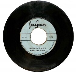 Ahmet Gazi Ayhan – İstanbul Gemisine & Söğüdün Erenleri Plak (10/5.5) PLK26818 - 2