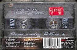 Ahmet Kaya – Dosta Düşmana Karşı Orijinal Kaset (İkinci El) * S Müzik / Raks Müzik - 1998 - Kırmızı Bandrol * KST31165 - 2