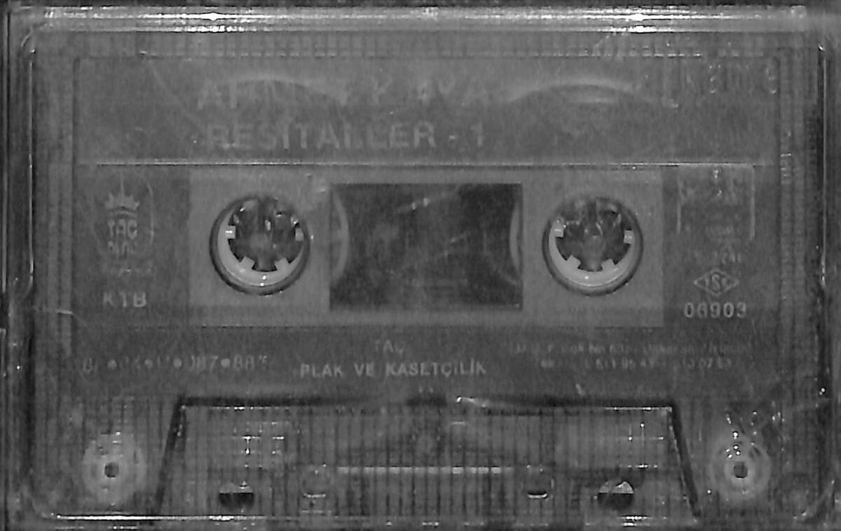 Ahmet Kaya - Resitaller 1 Kaset (Mavi Bandrol - İkinci El) KST27944 - 1