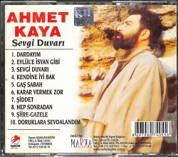 Ahmet Kaya - Sevgi Duvarı CD (İkinci El) CD4905 - 2
