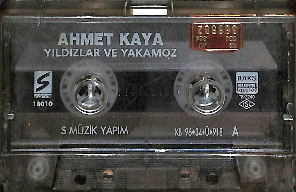 Ahmet Kaya - Yıldızlar ve Yakamoz Kaset (Kırmızı Bandrol-İkinci El) KST26235 - 1