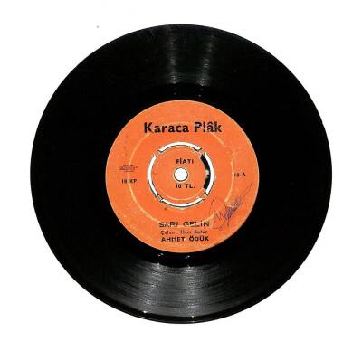 Ahmet Ödük - Sarı Gelin / Dert Ortağım PLAK (10/6.5) PLK15868 - 1