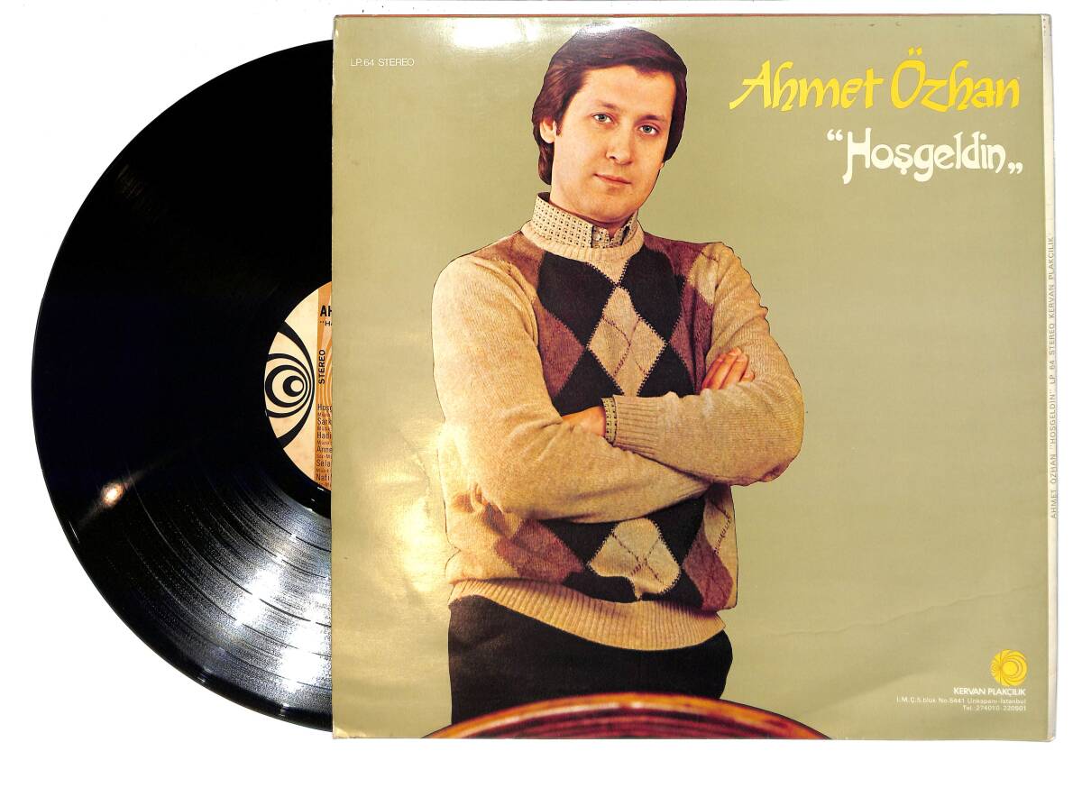 Ahmet Özhan – Hoşgeldin LP PLAK (10/8.5) (VG++) 