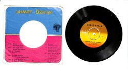 Ahmet Özhan – Kır Çiçeği & Unutulmayan Sevgili 45'lik Plak (10/8) PLK27323 - 2