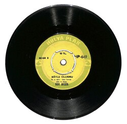 Nuh Akgün - Kız Meryem / Böyle Olurmu PLAK (10/5.5) PLK24737 - Gökçekoleksiyon