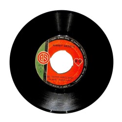 Ahmet Sezgin - Bir Kadeh Susuz Rakı / Küçük Yaşta Aldım Sazı Elime PLAK (10/7) PLK626 - 1