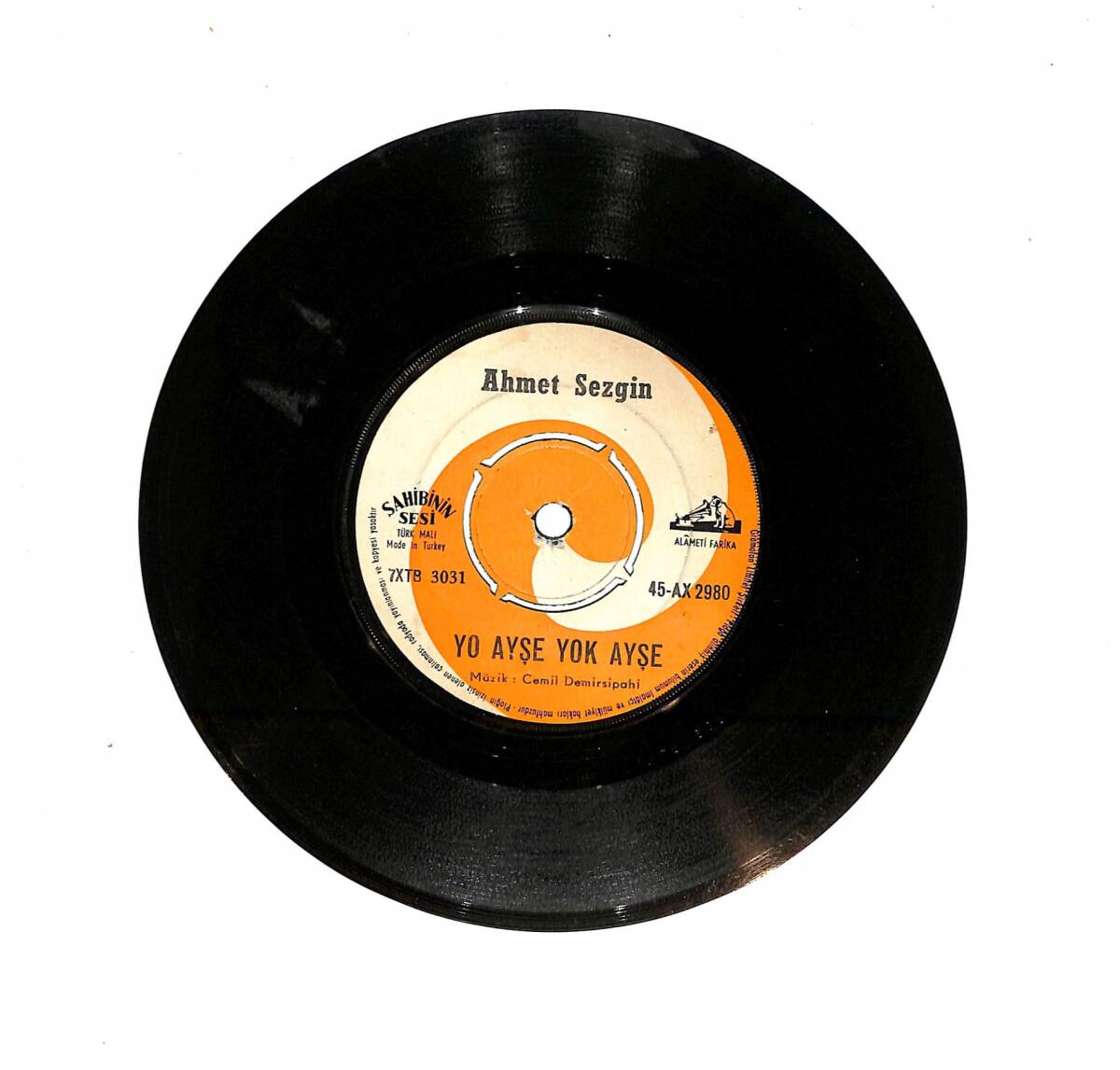 Ahmet Sezgin - Yo Ayşe Yok Ayşe / Durnam Yükseklerden Uçar PLAK (10/7.5) PLK23591 - 1