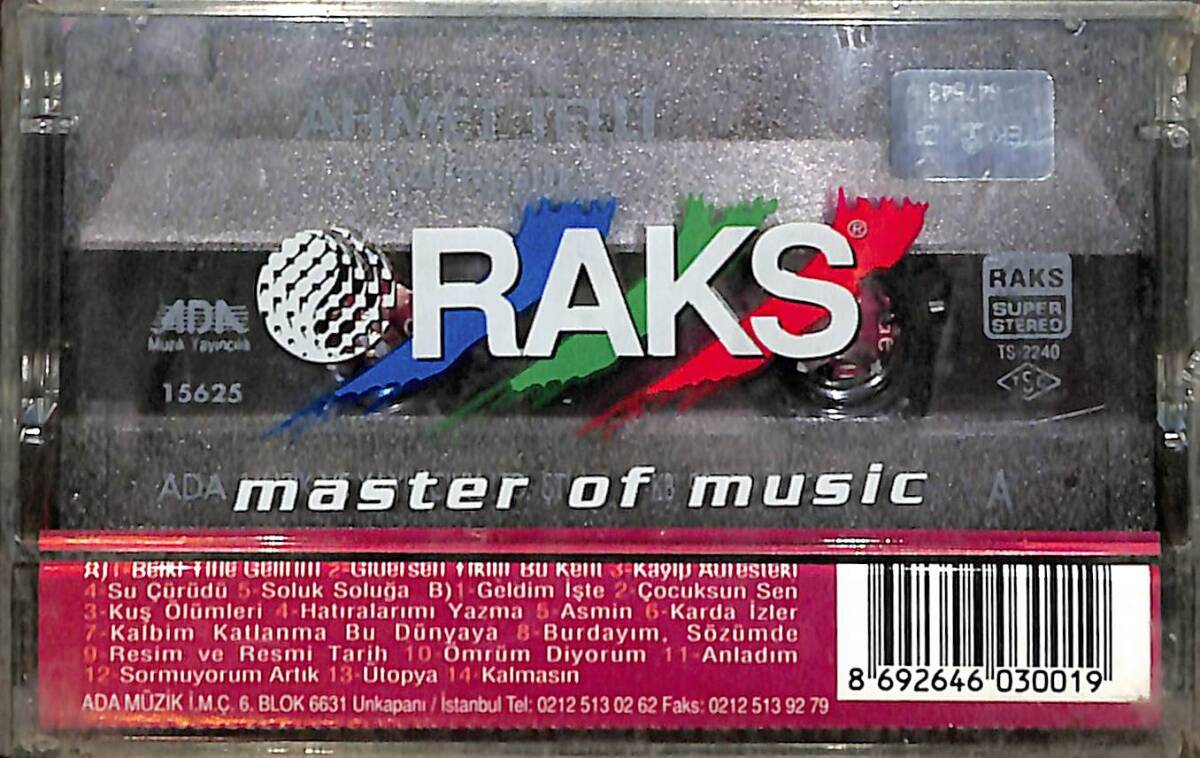Ahmet Telli - Kalmasın Kaset (Sıfır Kaset) KST29548 - 2