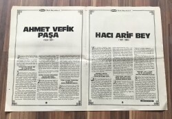 Ahmet Vefik Paşa - Hacı Arif Bey Büyük Boy Poster GZ119334 - 2