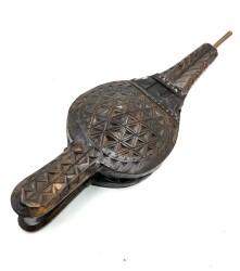 Eski Ahşap El Körüğü – 48 cm El Yapımı | Dekoratif / Etnografik Koleksiyonluk AOB2518 - 2