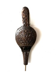 Eski Ahşap El Körüğü – 48 cm El Yapımı | Dekoratif / Etnografik Koleksiyonluk AOB2518 - 3