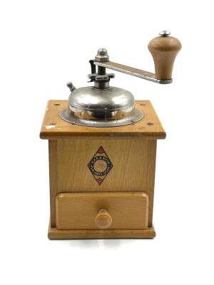 Ahşap Metal Kollu Kahve Değirmeni - 4