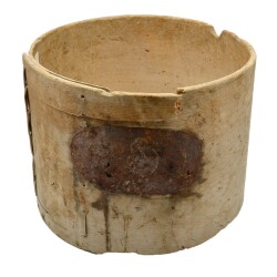 Osmanlı Dönemi Ahşap Tahıl Ölçeği (Kile) – El Yapımı AOB1171 - 2