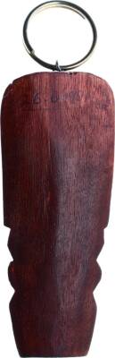 Ahşap Totem Tanrı Eski Anahtarlık AKS1126 - 2