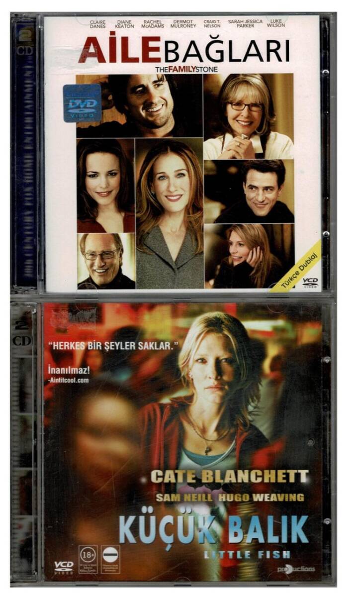 Aile Bağları Küçük Balık - 2 Adet VCD Film VCD233 - 1