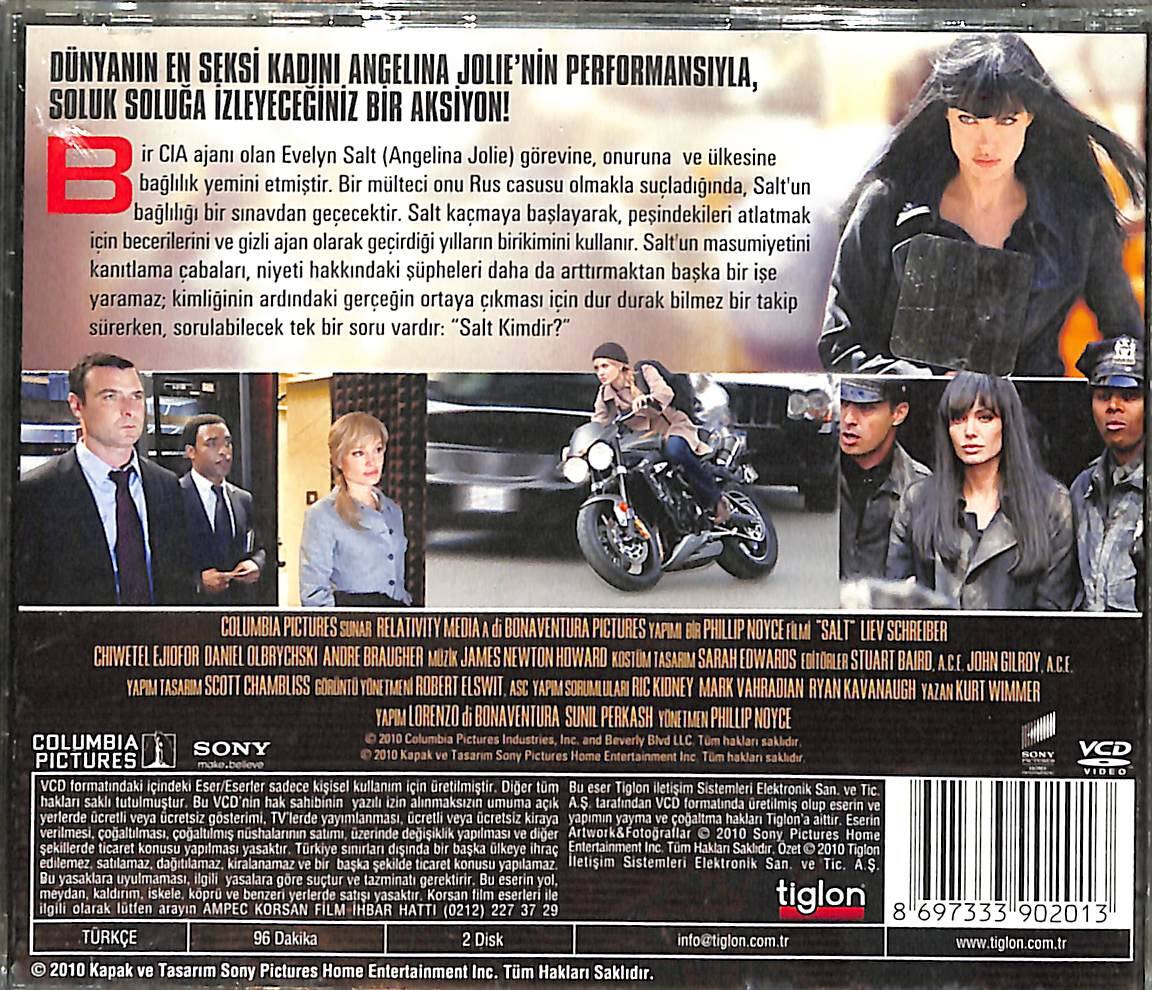Ajan Salt (Angelina Jolie) Orijinal VCD Film VCD29123 - 2