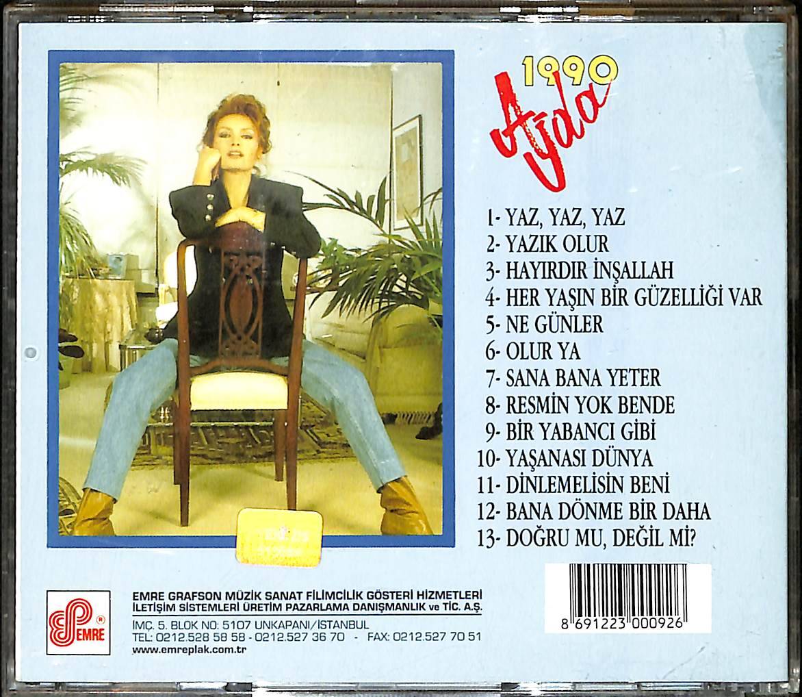 Ajda Pekkan - Ajda 1990 CD (İkinci El) CD5092 - 2