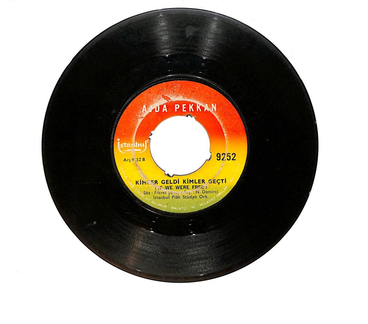 Ajda Pekkan – Kaderimin Oyunu PLAK (10/7) PLK26292 - 1