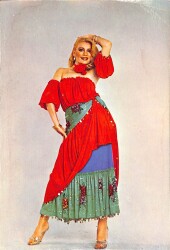 Ajda Pekkan Kartpostal (Küçük Boy) KRT22779 - Gökçekoleksiyon