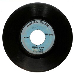 Müslüm Gürses - Adam Mı Oldun / Bal mısın Şeker misin Plak (10/6) PLK25078 - Gökçekoleksiyon