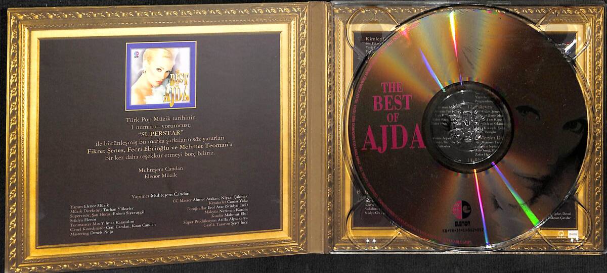 Ajda Pekkan ‎- The Best Of Ajda Pekkan CD (İkinci El) CD4565 - 2