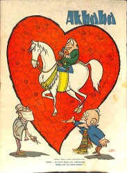 Akbaba Mizah Karikatür Dergisi 11 Aralık 1968 Sayı: 51 NDR93209 - Gökçekoleksiyon