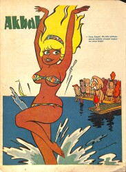 Akbaba Mizah Karikatür Dergisi 11 Haziran 1969 Sayı: 25 NDR93173 - Gökçekoleksiyon