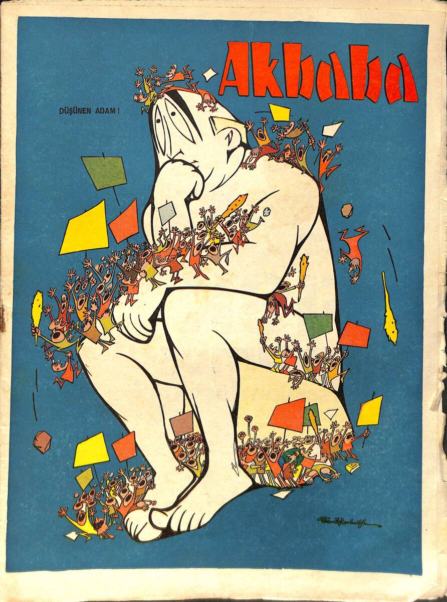 Akbaba Mizah Karikatür Dergisi 13 Kasım 1968 Sayı: 47 NDR93183 - 1