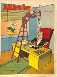 Akbaba Mizah Karikatür Dergisi 13 Temmuz 1966 Sayı: 29 NDR93200 - Gökçekoleksiyon