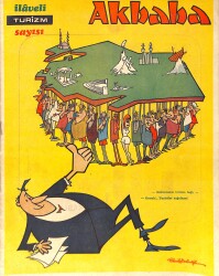 Akbaba Mizah Karikatür Dergisi 14 Haziran 1967 Sayı: 25 NDR93167 - Gökçekoleksiyon